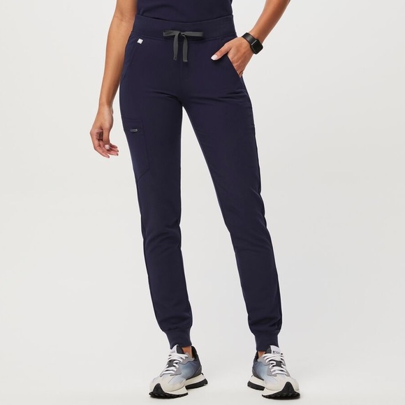 Figs Pants - Figs Zamora Jogger Scrub Pants Navy Blue